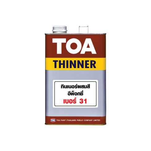 toa-thinner-31-ทินเนอร์-ทีโอเอ-31-1-กล-ใช้กับ-รัสท์เทค-อีโพการ์ด-อีนาเมล-อีโพการ์ด-วานิช-ฟลอร์การ์ด