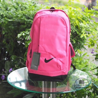 NIKE MENS WOMEN SCHOOL BAG BOOK BACKPACK (ชมพู) (outlet)