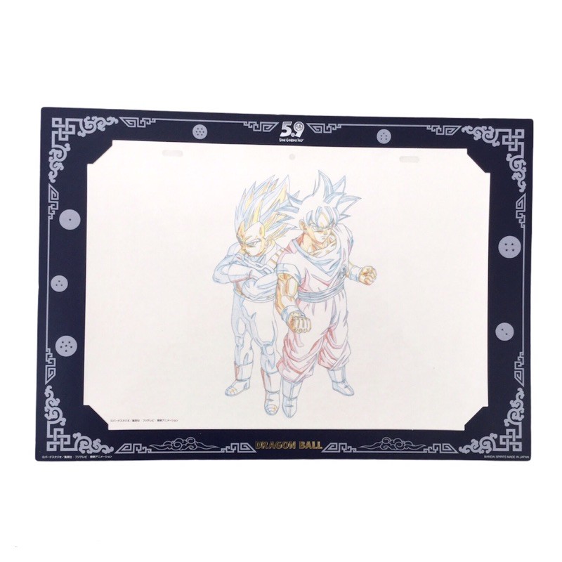 ภาพลายเส้นต้นแบบที่ถูกวาดก่อนจะลงสี-ทำเป็นภาพเคลื่อนไหวใน-dragon-ball-animation