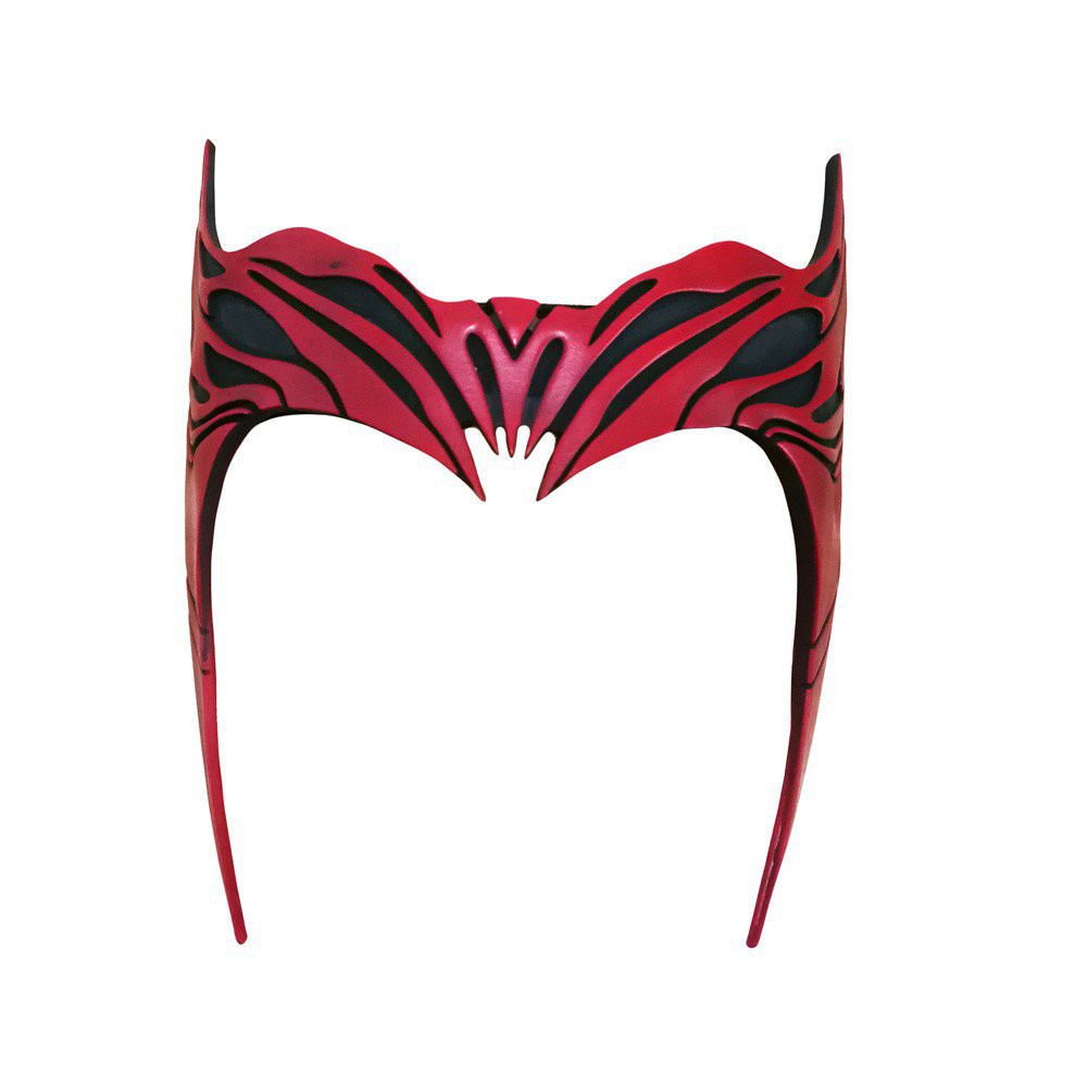ผ้าคลุมหน้า สีเงินทอง Wandavision Scarlet Witch Wanda Crown Cosplay ...