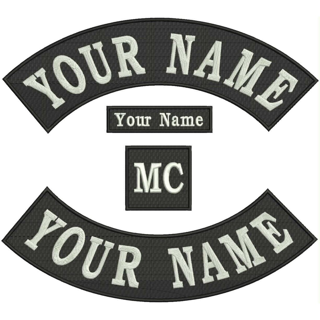 ตามสั่ง!! อาร์มใหญ่ อาร์มติดแผ่นหลังเสื้อเจ็กเก็ต Rocker Patch-Custom ...