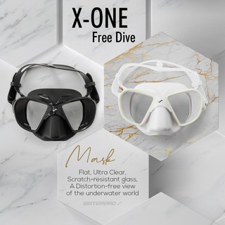 ภาพหน้าปกสินค้าหน้ากากดำน้ำ - Water Pro รุ่น X-ONE - Low Volume Mask ที่เกี่ยวข้อง