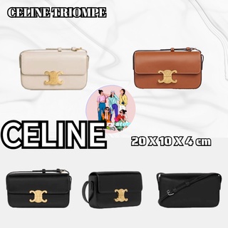 CELINE TRIOMPHE/CELINE TRIOMPE ซีรีส์ Arc de Triomphe/กระเป๋าถือ/กระเป๋าสะพายข้าง/สายสะพายไหล่/ตัวล็อคโลหะ