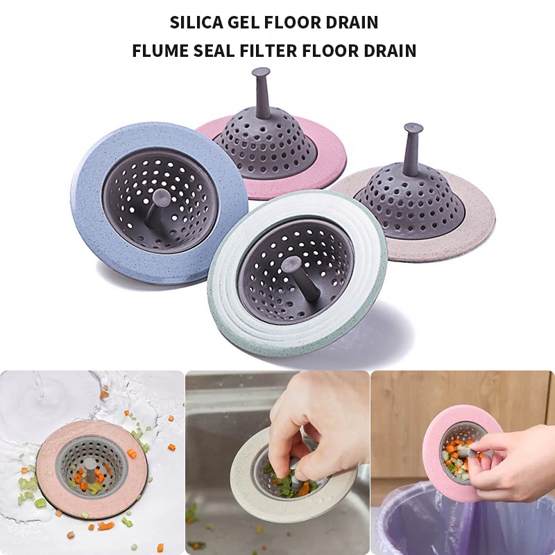 ดอกไม้-sink-strainer-hair-sink-ฝาครอบท่อระบายน้ำห้องครัวท่อระบายน้ำ-anti-clogging-กรองสุทธิ-waterway-อาหารตกค้าง
