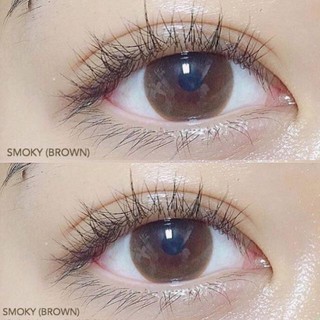 คอนแทคเลนส์🌈Smoky🌈 Brown (Beautylens) ขนาดมินิ💖