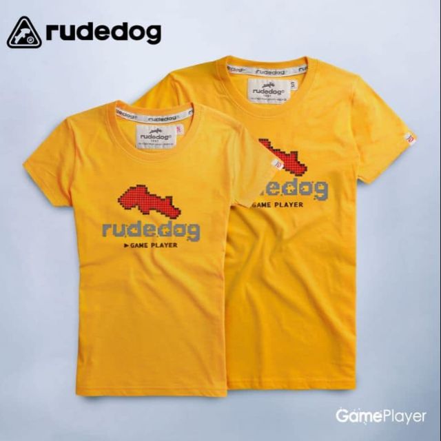 rudedog-เสื้อยืด-รุ่น-game-player-สีเหลือง