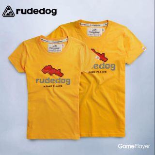 Rudedog เสื้อยืด รุ่น Game player สีเหลือง