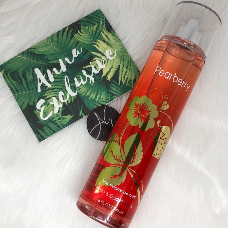 Bath & Body Works Pearberry Fine Fragrance Mist 236ml. ของแท้ | Shopee ...
