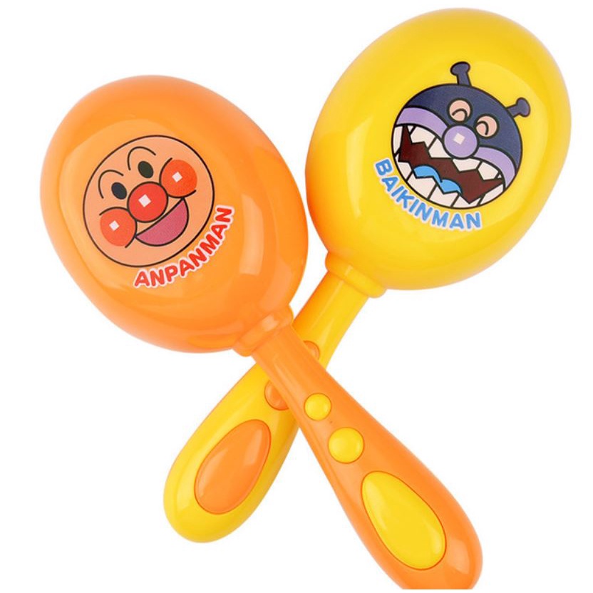 สินค้านำเข้าจากญี่ปุ่น-ของเล่นเขย่า-อังปังแมน-anpanman-maracas