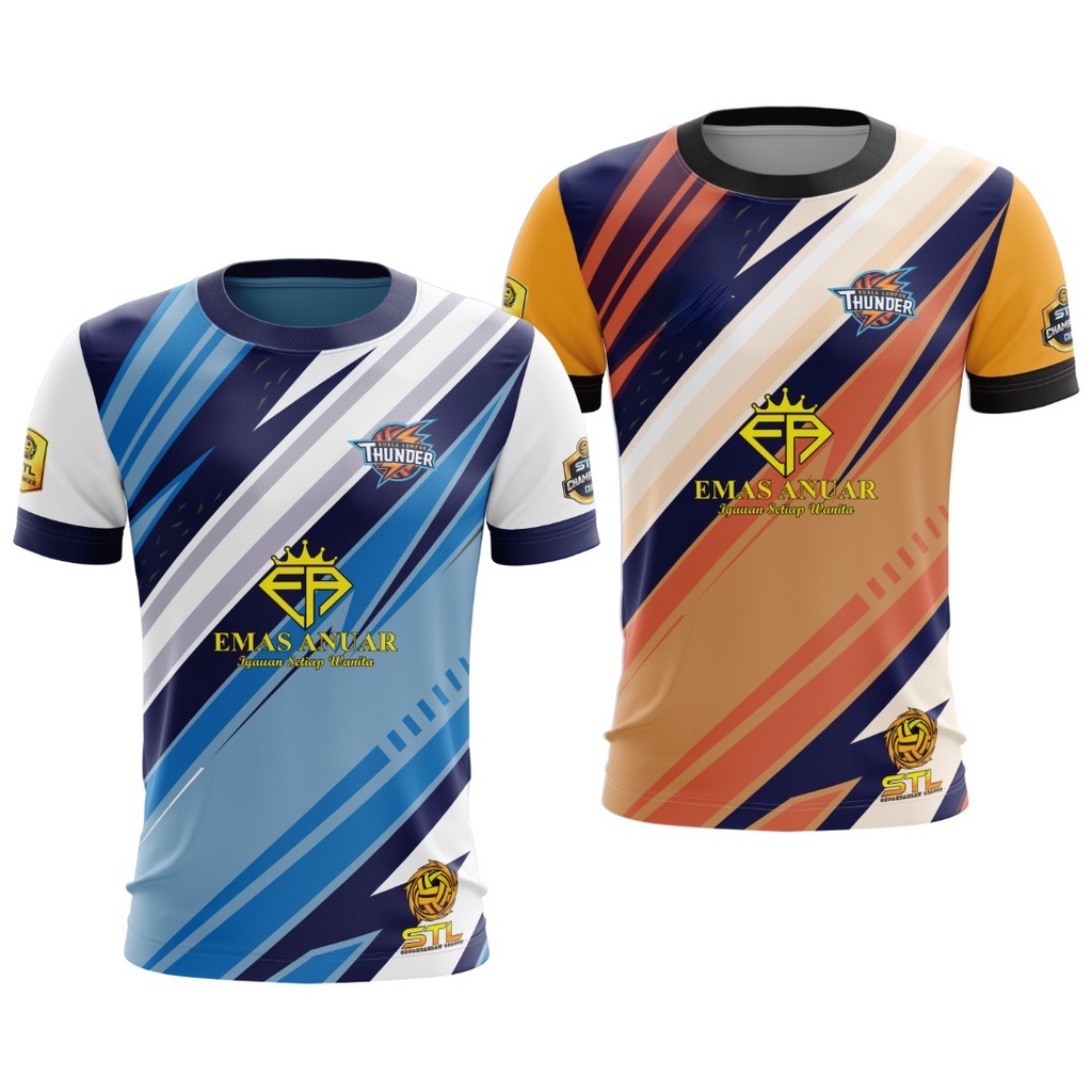 เสื้อกีฬาแขนสั้น-ลายทีม-sepak-takraw-league-kl-thunders-kuala-lumpur