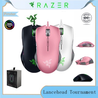 สินค้า Razer Lancehead Tournament Edition เมาส์เกมมิ่งมีสาย 16000 DPI 5G ออปติคอลเซนเซอร์