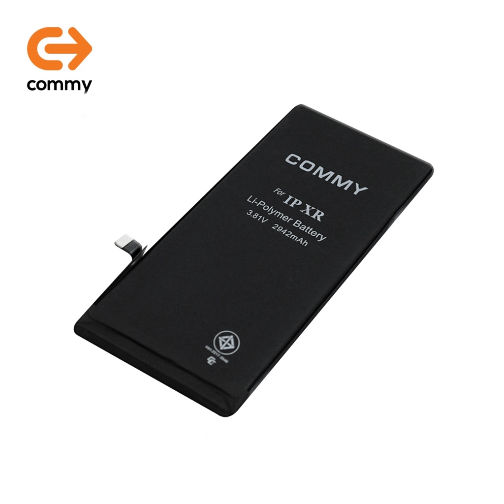 Commy แบตไอโฟน Xr (2,942 mAh) รับประกัน 1 ปี ฟรีชุดไขควงเปลี่ยนแบต+เทป ...