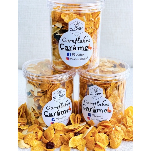 ภาพหน้าปกสินค้าTo.sister คาราเมลคอนเฟลก Caramel Conflake โคตรเครื่องสูตรน้ำผึ้งแท้อร่อยได้สุขภาพ หอมคาราเมลและน้ำผึ้ง จากร้าน to.sisterofficial บน Shopee