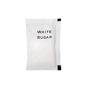 น้ำตาลทรายขาว-แบบไม่พิมพ์โลโก้-ซองสี่เหลี่ยมผืนผ้า-น้ำหนัก-8-กรัม-ซองละ-0-43บาท-รุ่น-white-sugar