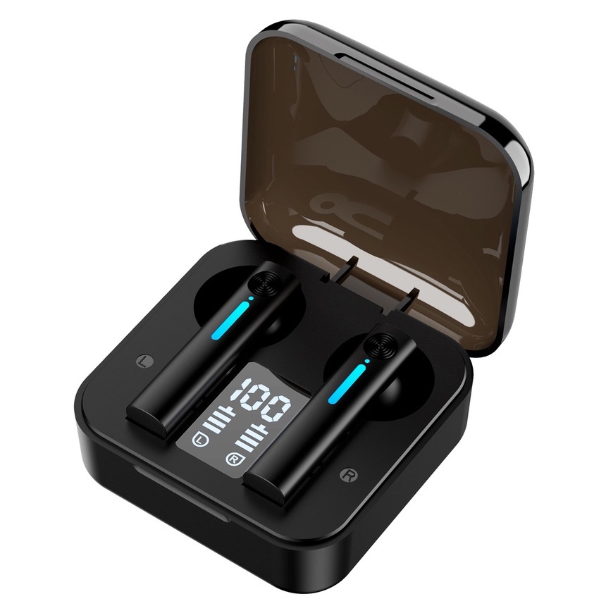 ภาพสินค้าหูฟัง TWS Bluetooth 5.0 True wireless Touch หูฟังไร้สาย Battery display เป็นแบบสัมผัส ไมด์ชัดใช้ได้กับทุกรุ่น TWS T13 จากร้าน genesis009 บน Shopee ภาพที่ 8