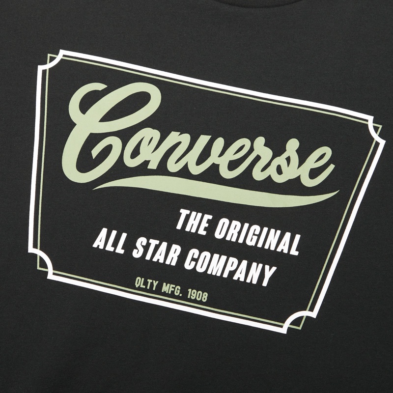 baga-yalu-converse-converseจดหมายแนวโน้มเสื้อยืดพิมพ์ภาพผู้ชายแขนสั้นกีฬา