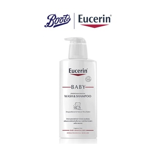 ภาพหน้าปกสินค้าEucerin ยูเซอริน เบบี้วอช แอนด์ แชมพู ขนาด  400   มล ที่เกี่ยวข้อง