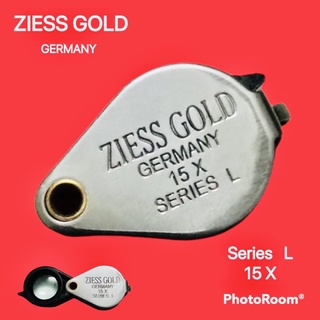 สินค้า กล้องส่องพระสแตนเลส ZIESS GOLD ขยาย 15 X กล้องส่องพระ เครื่องประดับ เลนส์กว้าง