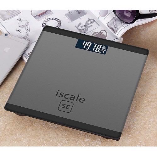 ภาพหน้าปกสินค้า(รุ่นสีล้วน) Electronic weight scale SE (260mm*260mm) เครื่องชั่งน้ำหนักดิจิตอล 0.1-180KG แสดงอุณหภูมิ จากร้าน ll555shop บน Shopee