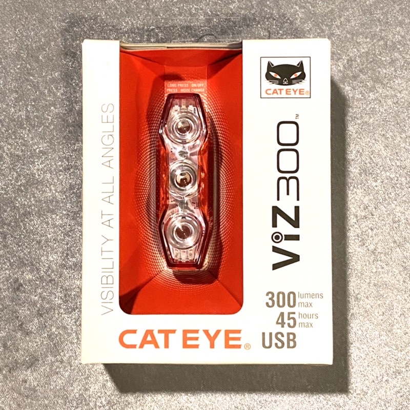 cateye-ไฟท้ายกระพริบ-viz300-tlld810r