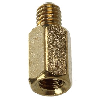 pcb เมนบอร์ดทองเหลืองทรงหกเหลี่ยม spacer m 3 7+4 มม thds 50 ชิ้น