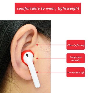 ภาพขนาดย่อของภาพหน้าปกสินค้าเคสซิลิโคนป้องกันหูฟัง สำหรับ iPhone In-Ear จากร้าน qianhai.th บน Shopee
