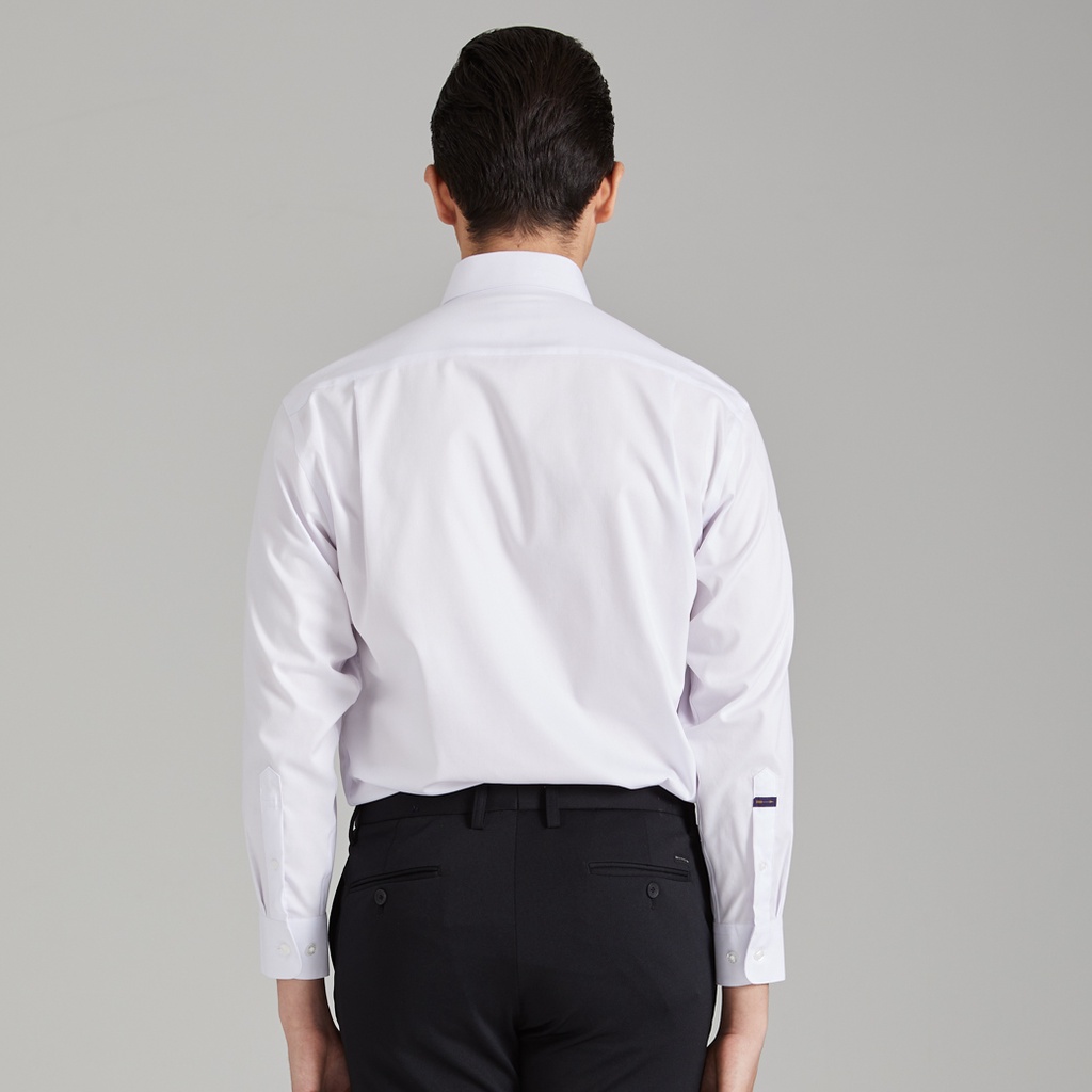 ARROW Wrinkle Free SHIRT เสื้อเชิ้ตทำงานแขนยาวสีขาว ทรง COMFORT FIT ...