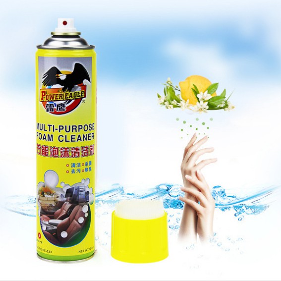 สเปรย์โฟมทำความสะอาดเบาะ-เบาะกำมะหยี่-เบาะหนัง-เบาะผ้า-multi-purpose-foam-cleaner-ขนาด-600-มล