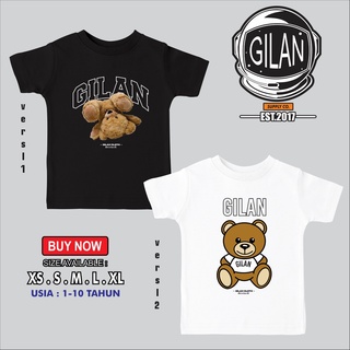 เสื้อยืด พิมพ์ลาย TEDDY BEAR Crazy สไตล์สตรีท สําหรับเด็กS-5XL