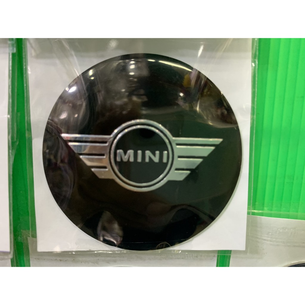 mini-copper-works-logo-wheel-โลโก้-ดุมล้อ-กาว-ล้อ-ฝา-มินิ-car-5-cm-5-6-cm-1ชิ้น