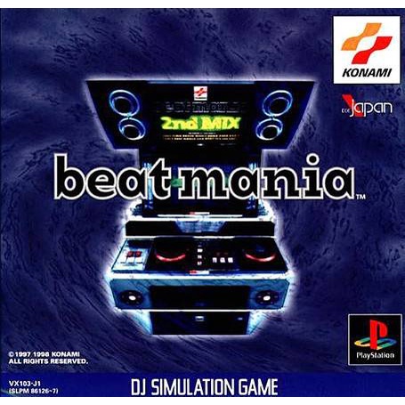 beat-mania-สำหรับเล่นบนเครื่อง-playstation-ps1-และ-ps2-จำนวน-2-แผ่นไรท์