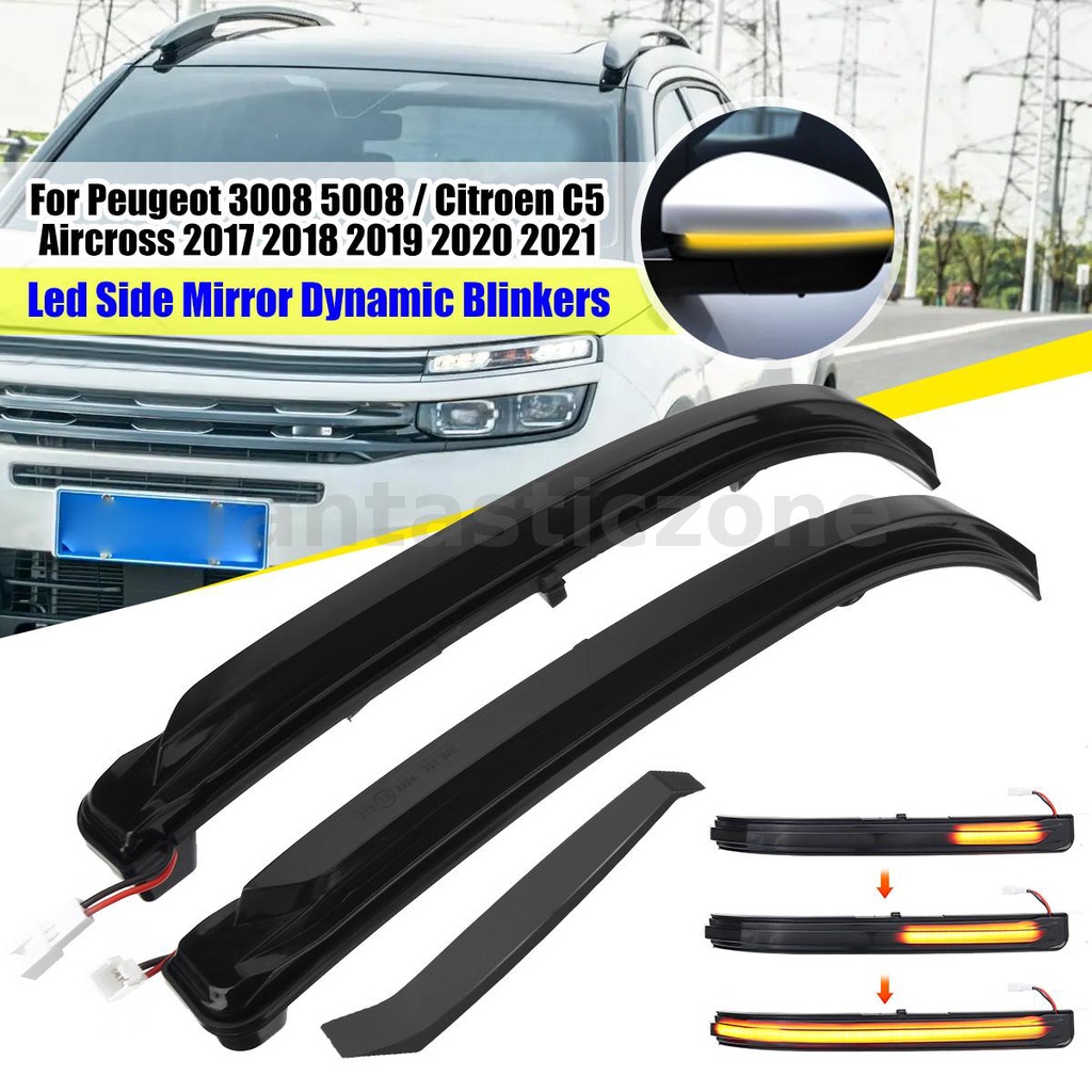 สัญญาณไฟเลี้ยวไดนามิก-สําหรับ-peugeot-3008-5008-citroen-c5-aircross-2017-2021