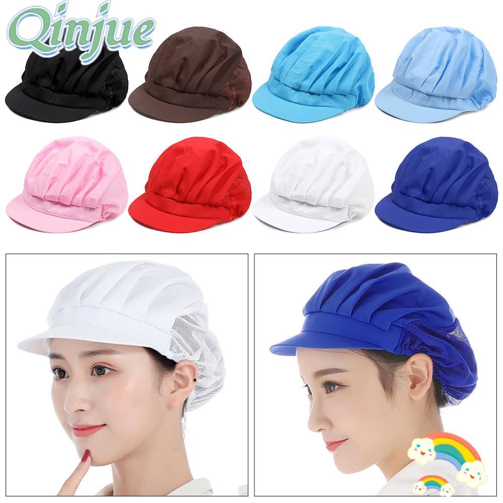 ภาพหน้าปกสินค้าQinjue หมวกเชฟ ระบายอากาศ กันฝุ่น ถูกสุขอนามัย จากร้าน qinjue.th บน Shopee