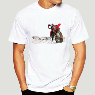 เสื้อครอปสายฝอ - บุคลิกภาพเสื้อยืดผู้ชาย Motocross บุรุษเสื้อยืดฤดูใบไม้ผลิฤดูใบไม้ร่วง Tshirt สําห