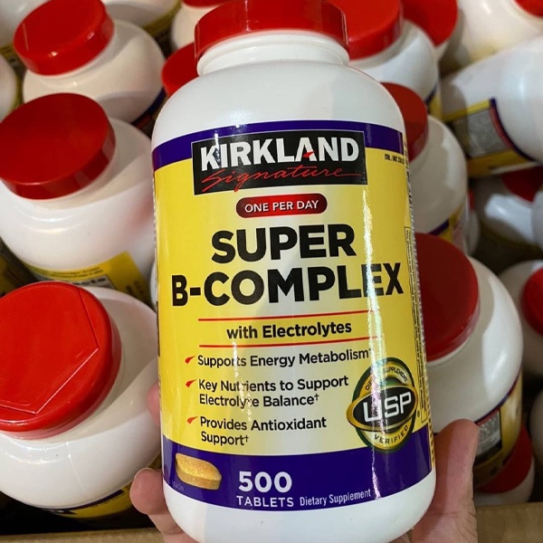 kirkland-signature-super-b-complex-วิตามินบีรวม-500-เม็ด