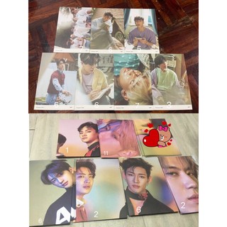 lyric postcard อัลบั้ม Got7 present you lullaby lyric eyes on you พร้อมส่ง เลือกเมมเบอร์ได้