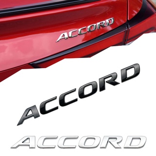 สติกเกอร์โลโก้ ABS 3D รูปปีกด้านข้าง สําหรับติดตกแต่งรถยนต์ Honda Mugen Power Accord Civic