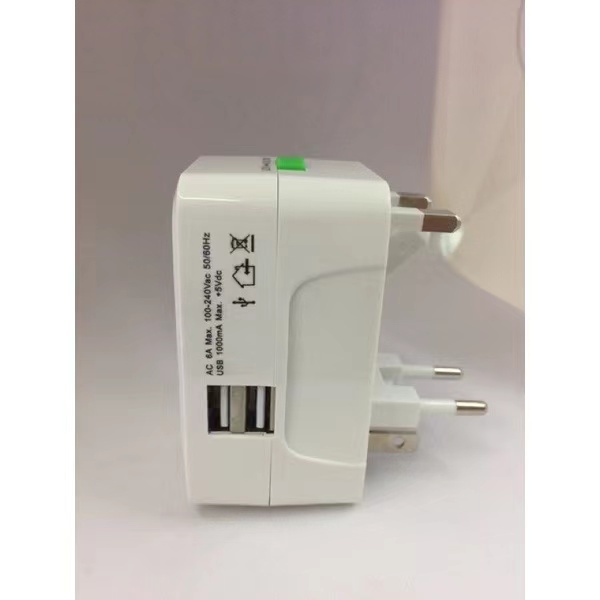 universal-travel-adapter-หัวปลั๊กเอนกประสงค์-2usb-port