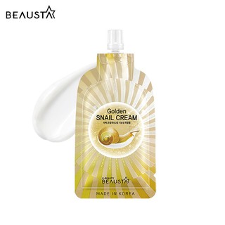 Beausta Golden Snail Cream บิวสตา โกลด์เดน สเนล ครีม 1 ซอง 15 มล.  60802