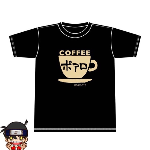 โคนัน-เสื้อยืด-ลายร้านกาแฟปัวโรต์