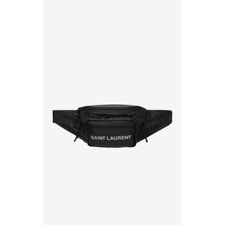 Brand new authentic YSL/Yves Saint Laurent NUXX Saint Laurent printed nylon body bag