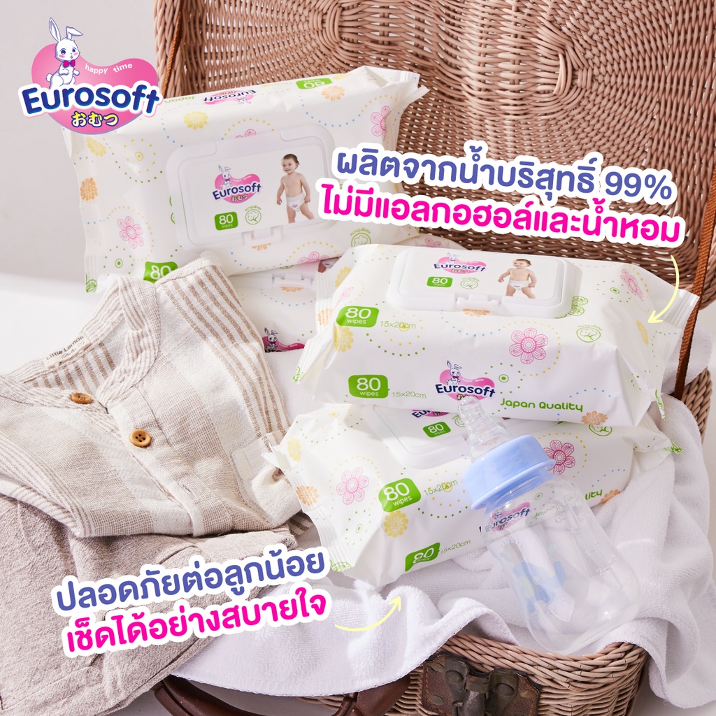 1-แถม-1-eurosoft-baby-wipes-ผ้าเช็ดทำความสะอาดสำหรับเด็ก-ทิชชู่เปียกสำหรับเด็ก-สูตรอ่อนโยน