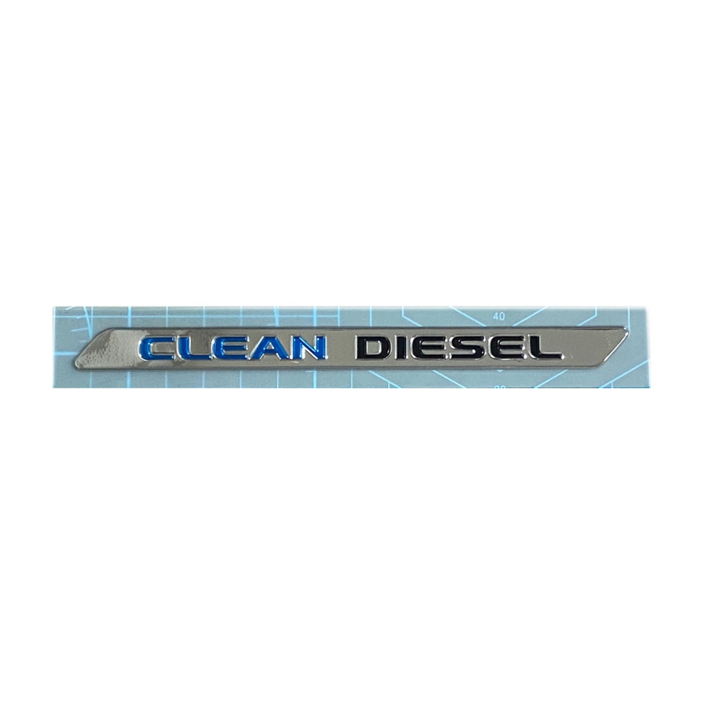 logo-clean-diesel-โลโก้-clean-diesel-เลซิ่น-ของแท้-ใส่-mitsubishi-triton-มีบริการเก็บเงินปลายทาง
