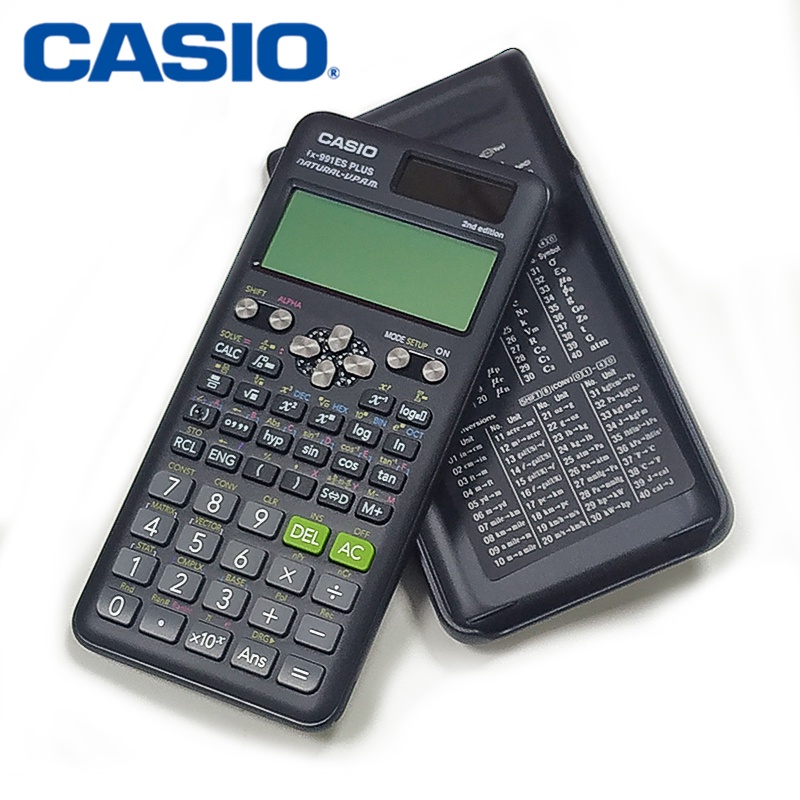 คาสิโอเครื่องคิดเลขวิทยาศาสตร์-casio-calculator-รุ่น-fx-991es-plus-สีดำ-ใหม่-รับประกัน-1-ปี