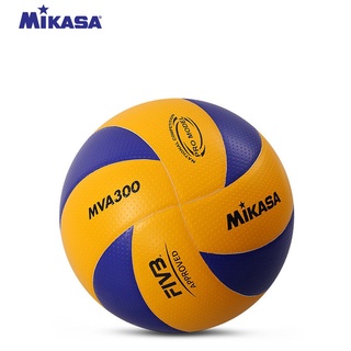 ภาพขนาดย่อของภาพหน้าปกสินค้าFIVB Official Original วอลเลย์บอล Mikasa MVA300 ลูกวอลเลย์บอล หนัง PU นุ่ม ไซซ์ 5 จากร้าน hhl9o7ewsj บน Shopee ภาพที่ 5