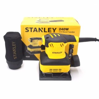 STANLEY เครื่องขัดกระดาษทราย แบบสั่น รุ่น SS24 (240วัตต์) พร้อมถุงเก็บฝุ่น