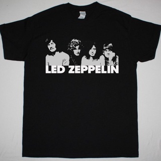 เสื้อยืดผู้ชาย Gildan เสื้อยืดลําลอง แขนสั้น พิมพ์ลาย Like Led Zeppelin First American Tour สีดํา สําหรับผู้ชาย ผู้หญิง