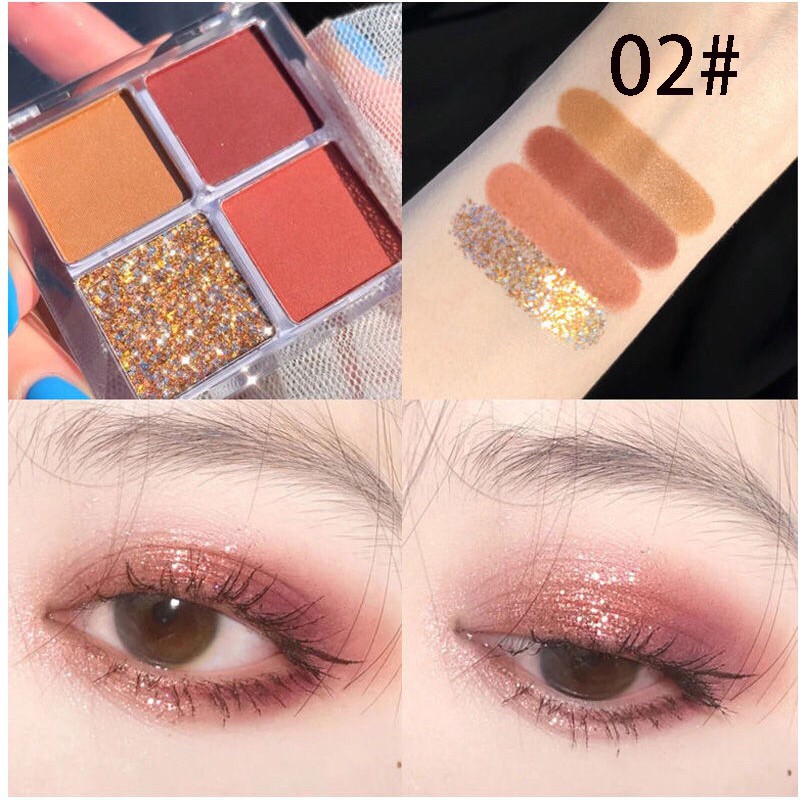 ภาพสินค้าน่ารัก น่ารัก สินค้าของแท้ DIKALU COCO VENUS พาเลทอายแชโดว์ 4สี เนื้อดินน้ำมัน สีสวย ติดทน กันน้ำ จากร้าน glamorqueen00 บน Shopee ภาพที่ 5