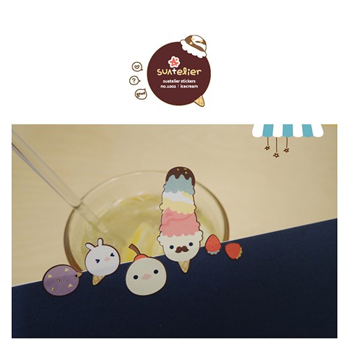 suatelier-icecream-สติกเกอร์น่ารัก-no-1002