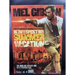 DVDแผ่นแท้ How I Spent My Summer Vacation คนมหากาฬระอุ MEL GIBSON ดีวีดี